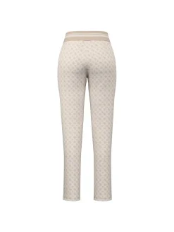 PANTALONE DONNA - GUESS ATHLEISURE CREMA - V5YB20 KB212