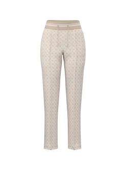 PANTALONE DONNA - GUESS ATHLEISURE CREMA - V5YB20 KB212