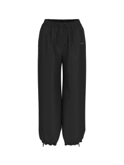 PANTALONE DONNA - GUESS ATHLEISURE NERO - V6RB21 WL232