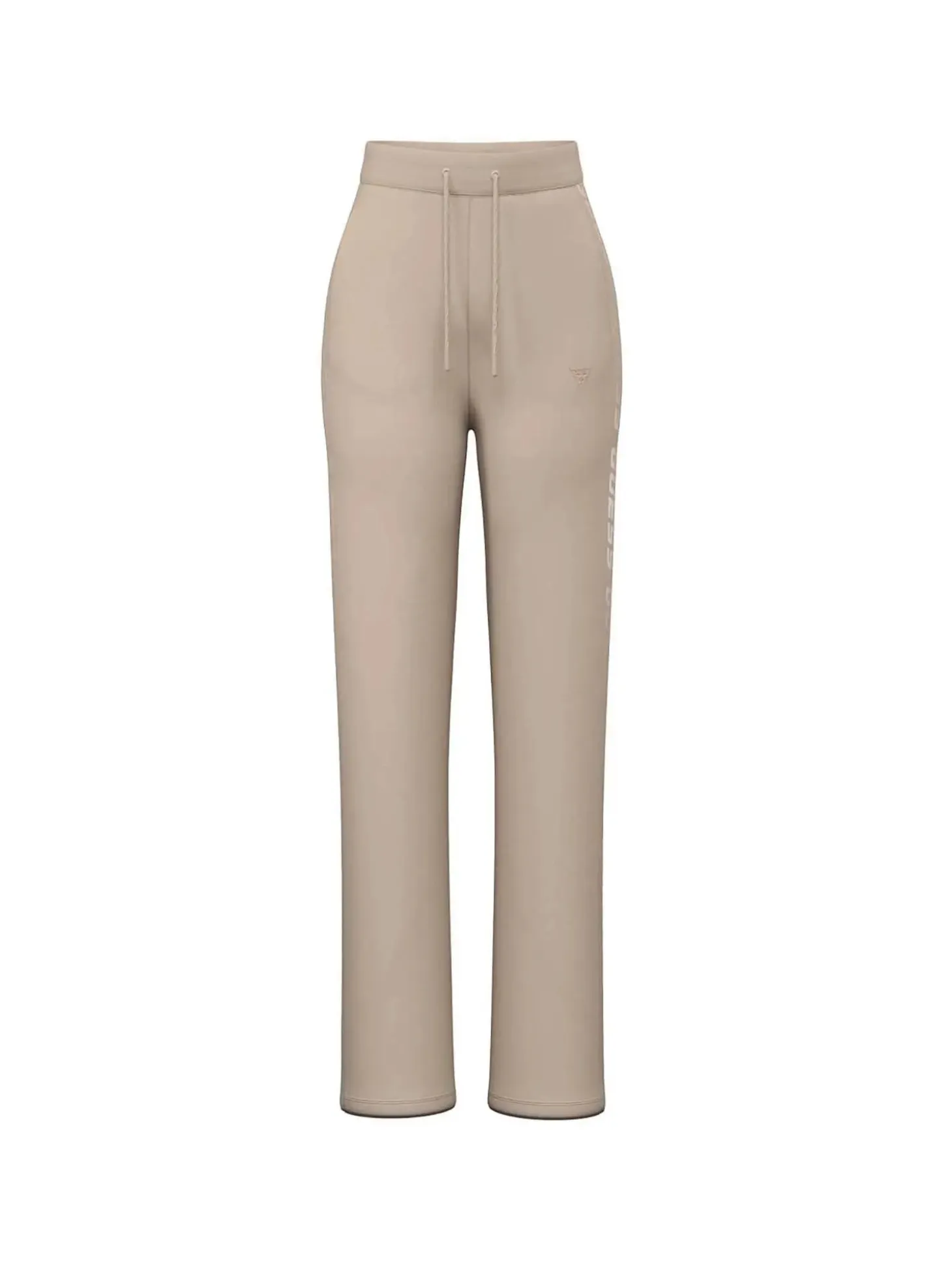 PANTALONE DONNA - GUESS ATHLEISURE BEIGE - V3RB21 K7UW2
