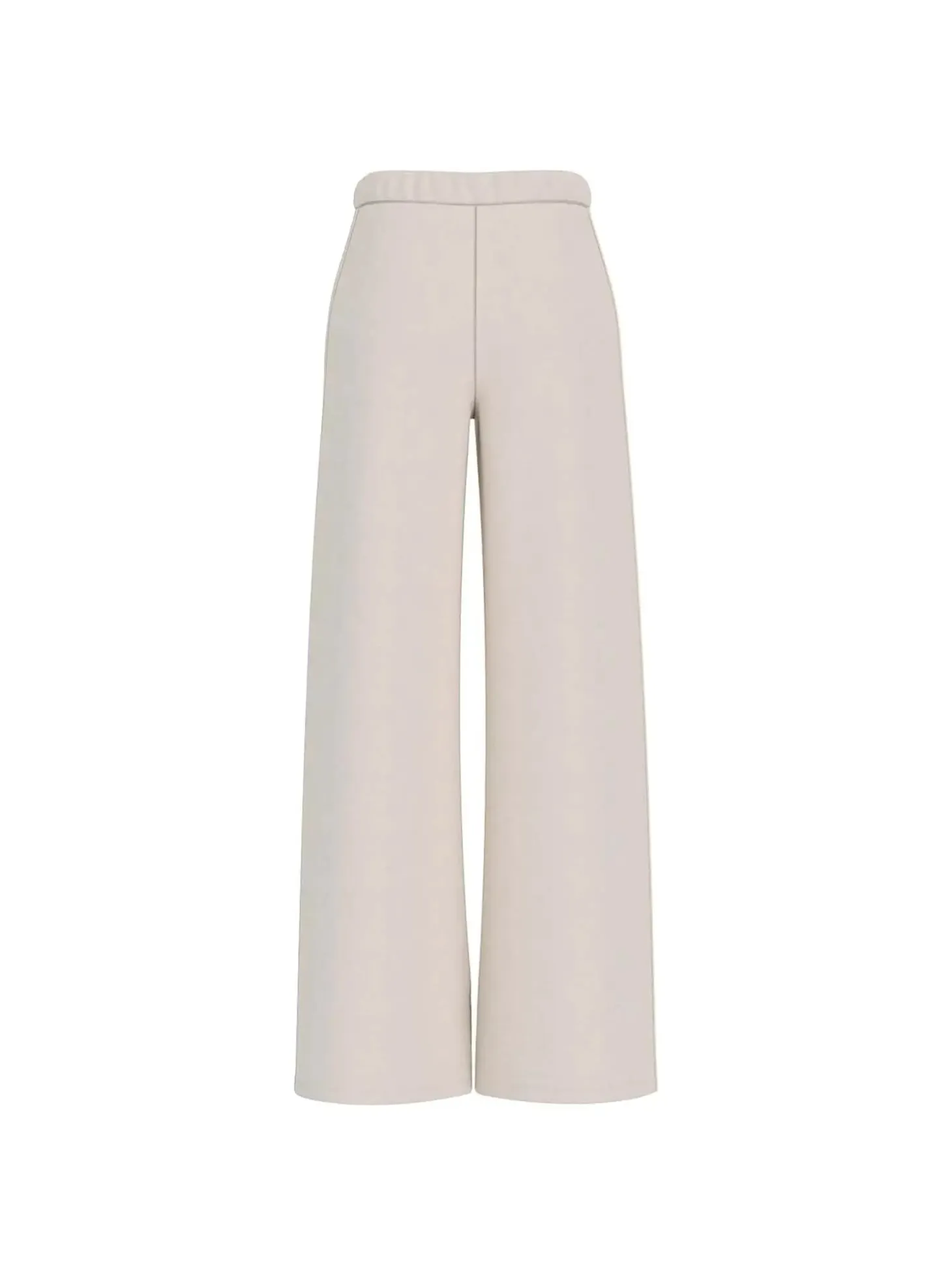 PANTALONE DONNA - GUESS ATHLEISURE BIANCO - V5BB12 KCX22