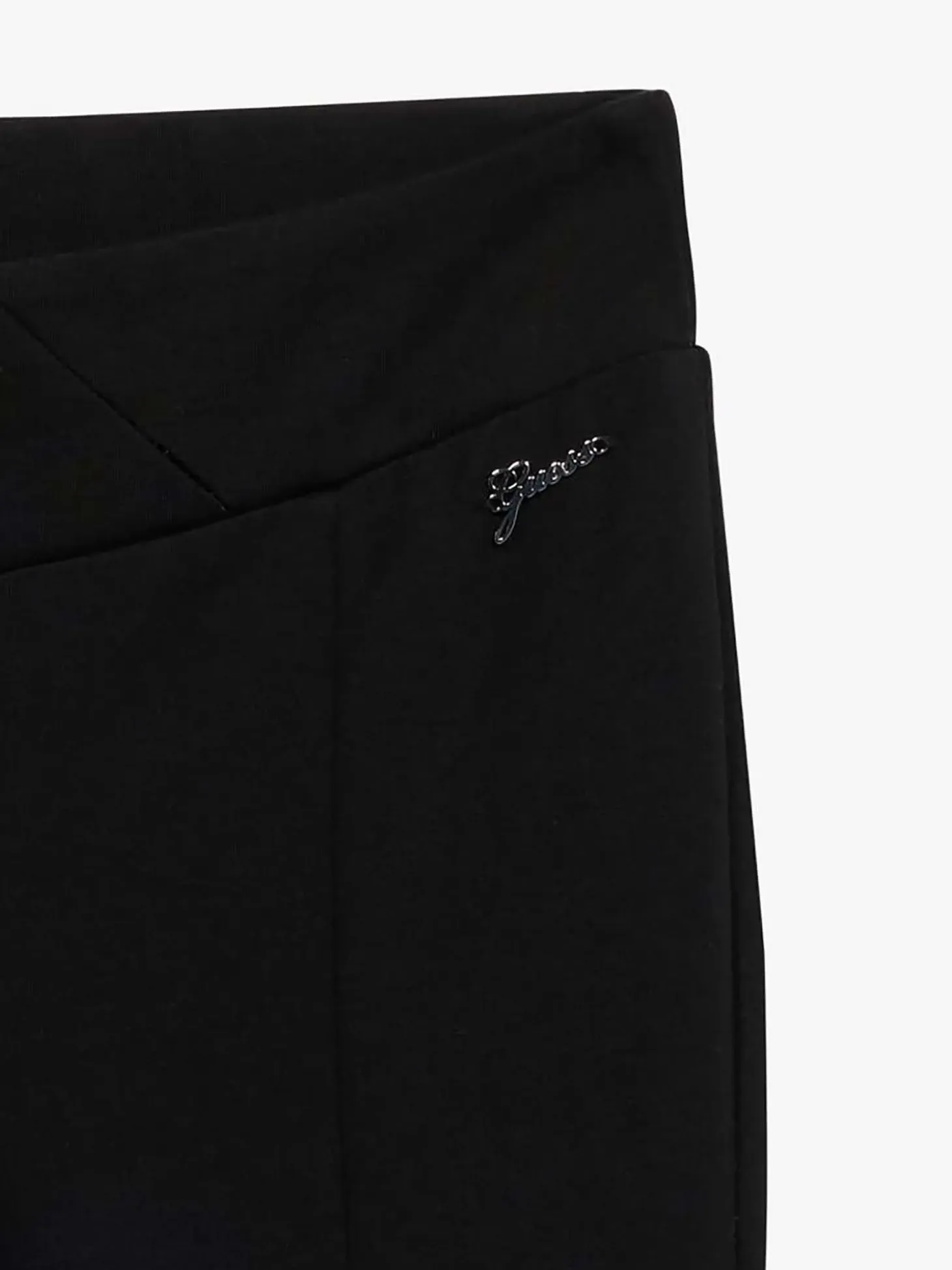 PANTALONE RAGAZZA - GUESS KIDS NERO - J6RB02 KCY62