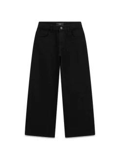 PANTALONE RAGAZZA - GUESS KIDS NERO - J6YB08 W2634