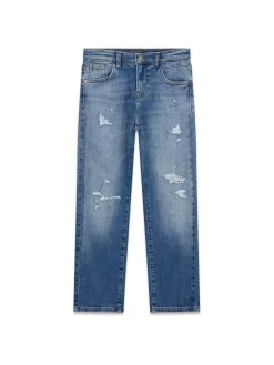 PANTALONE RAGAZZO - GUESS KIDS BLU - L6YA06 D1230