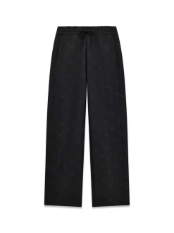 PANTALONE TUTA DONNA - GUESS ATHLEISURE NERO - V6YB10 K4295