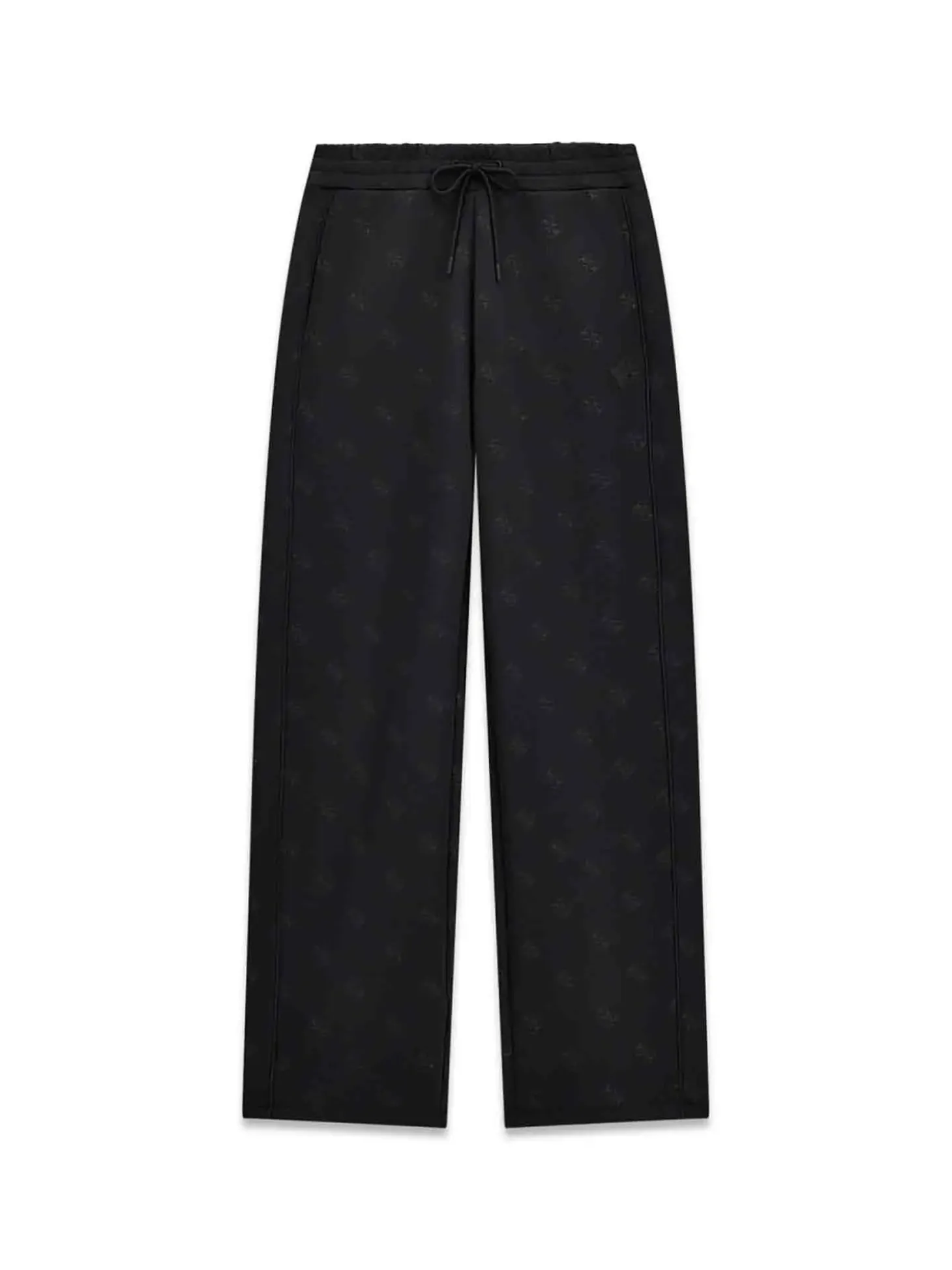 PANTALONE TUTA DONNA - GUESS ATHLEISURE NERO - V6YB10 K4295