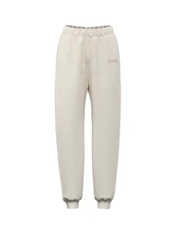 PANTALONE TUTA DONNA - GUESS ATHLEISURE BIANCO - V5BB23 KCX22