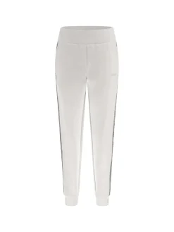 PANTALONE TUTA DONNA - GUESS ATHLEISURE BIANCO SPORCO - V2YB15 KB3P2