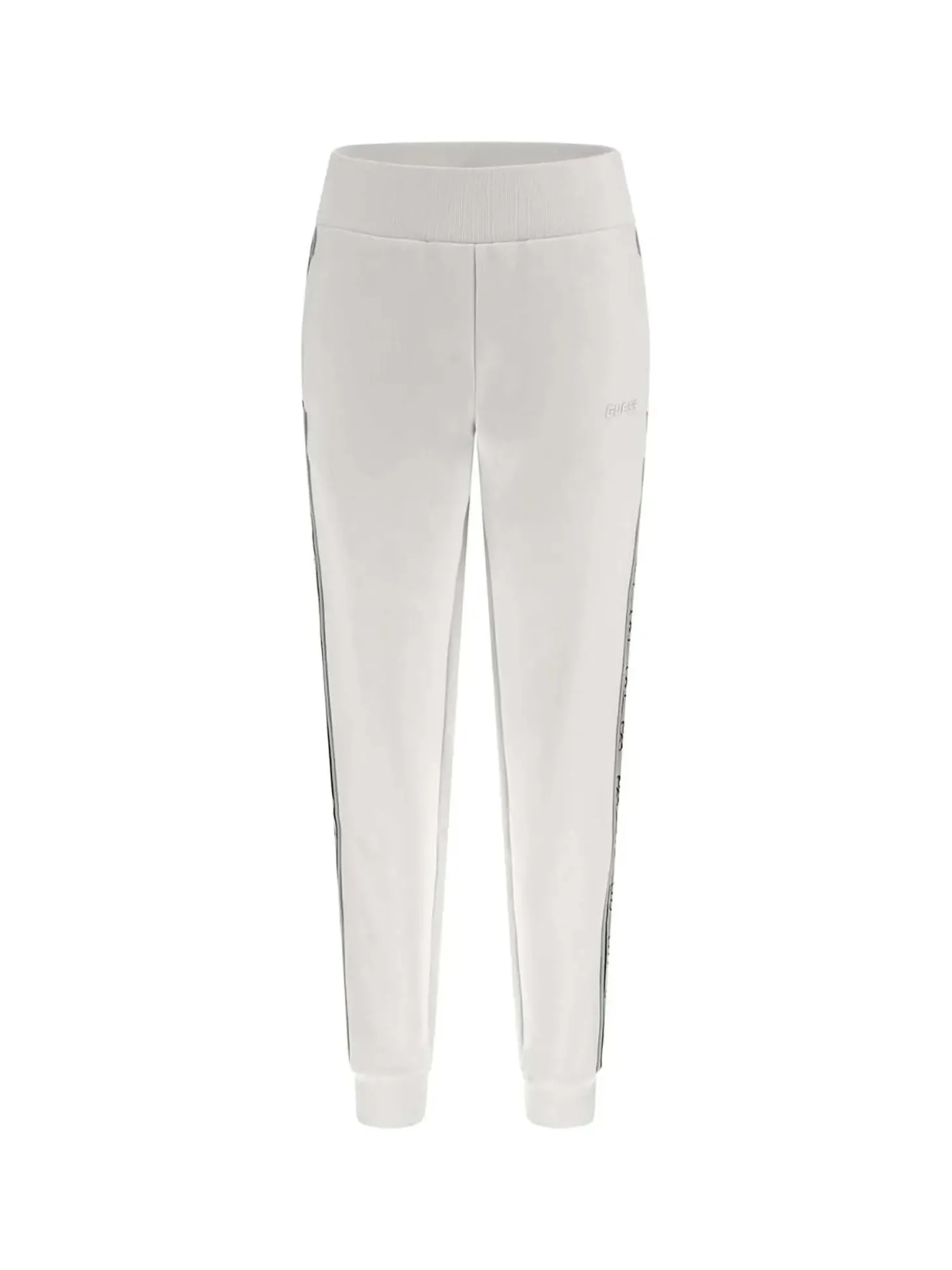 PANTALONE TUTA DONNA - GUESS ATHLEISURE BIANCO SPORCO - V2YB15 KB3P2