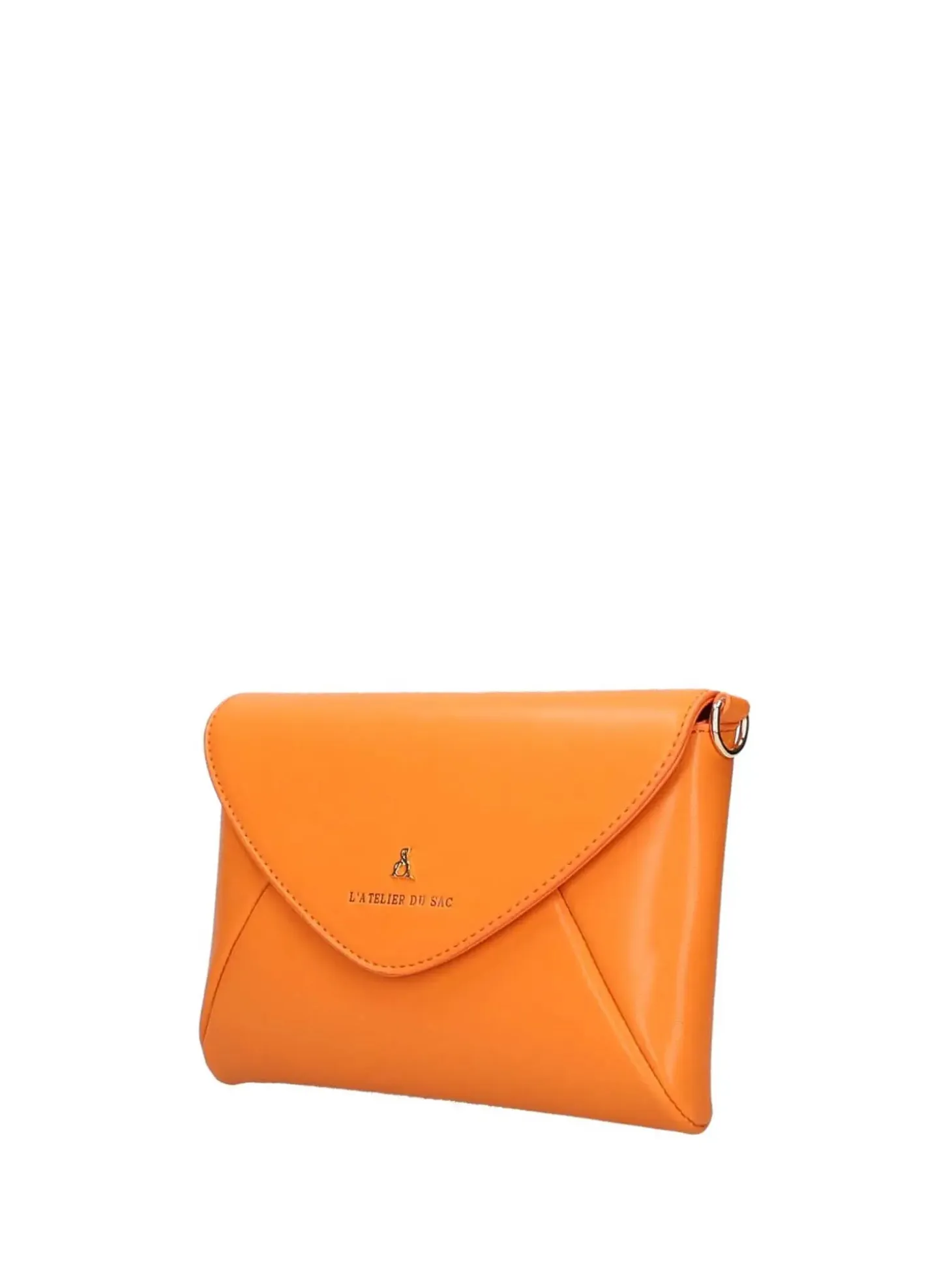 POCHETTE DONNA - ATELIER DU SAC ARANCIO - 19198-MAE-S6M-A