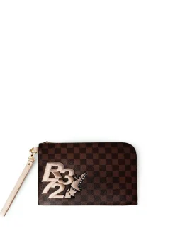 POCHETTE DONNA - R372 MARRONE - P002