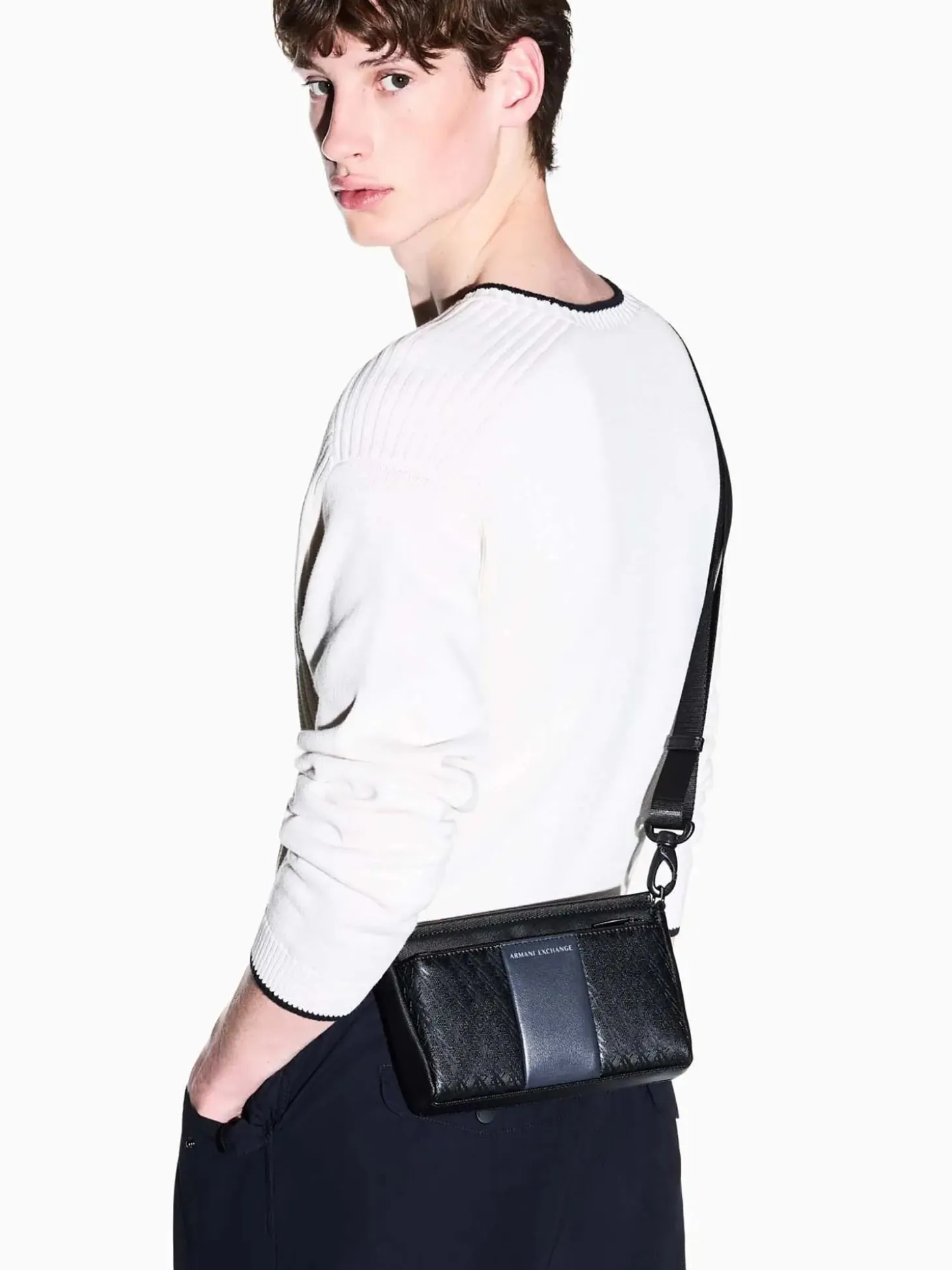 POCHETTE UOMO - ARMANI EXCHANGE NERO - XM003285 AF26691