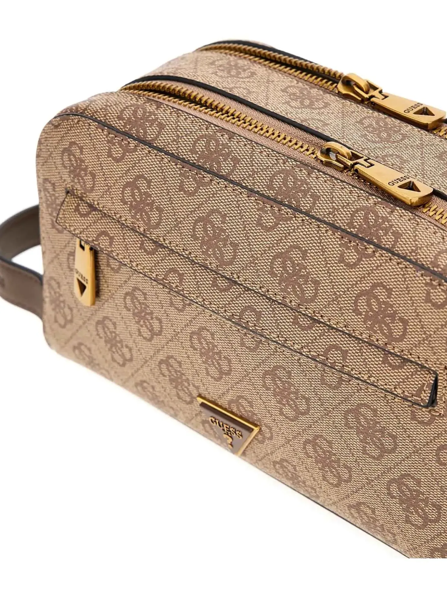 POCHETTE UOMO - GUESS BEIGE-MARRONE - PMMILO P5461