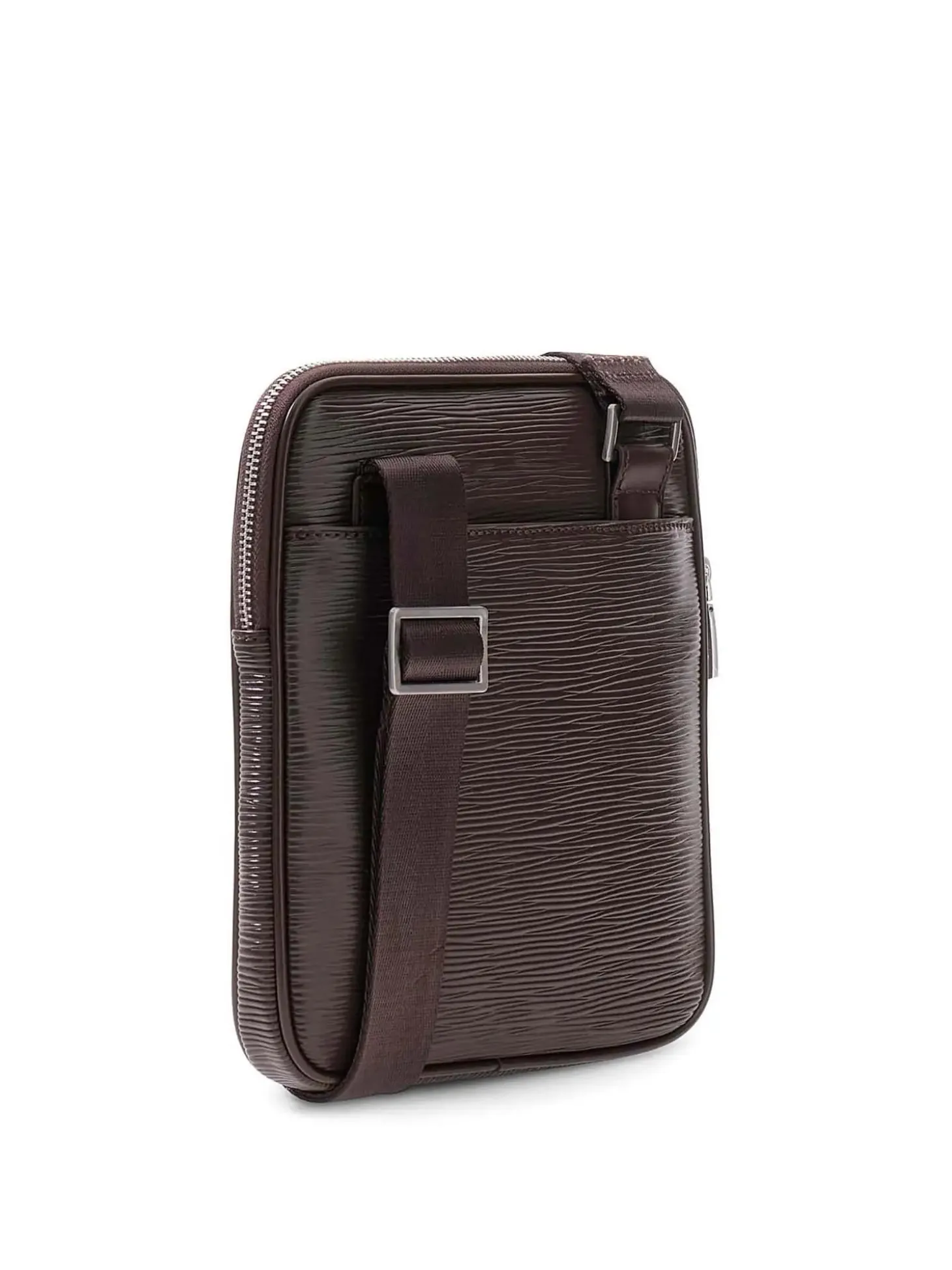 POCHETTE UOMO - GUESS MARRONE SCURO - HMMIPW P6223