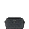 POCHETTE UOMO - GUESS NERO - HMMILO P6150