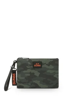 POCHETTE UOMO - SUN68 MILITARE - Y46118