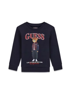 POLO BAMBINO - GUESS KIDS BLU - N6BQ03 K6112