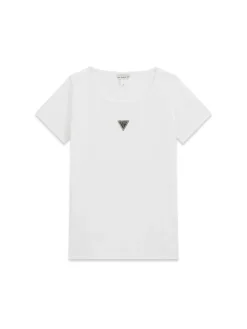 POLO RAGAZZA - GUESS KIDS BIANCO - J5YP03 KB1O1