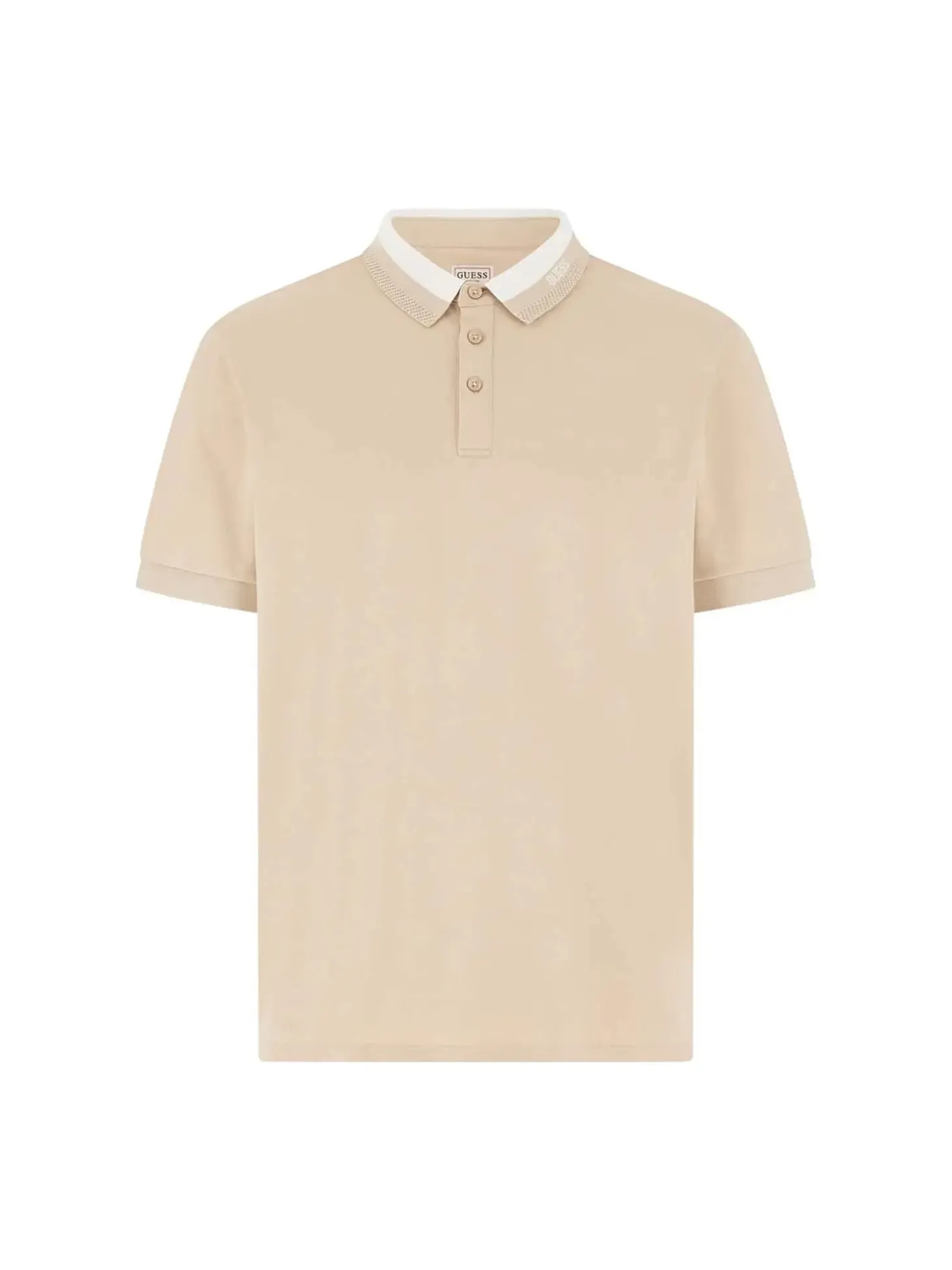 POLO UOMO - GUESS APPAREL SABBIA - M6RP47 KARS2