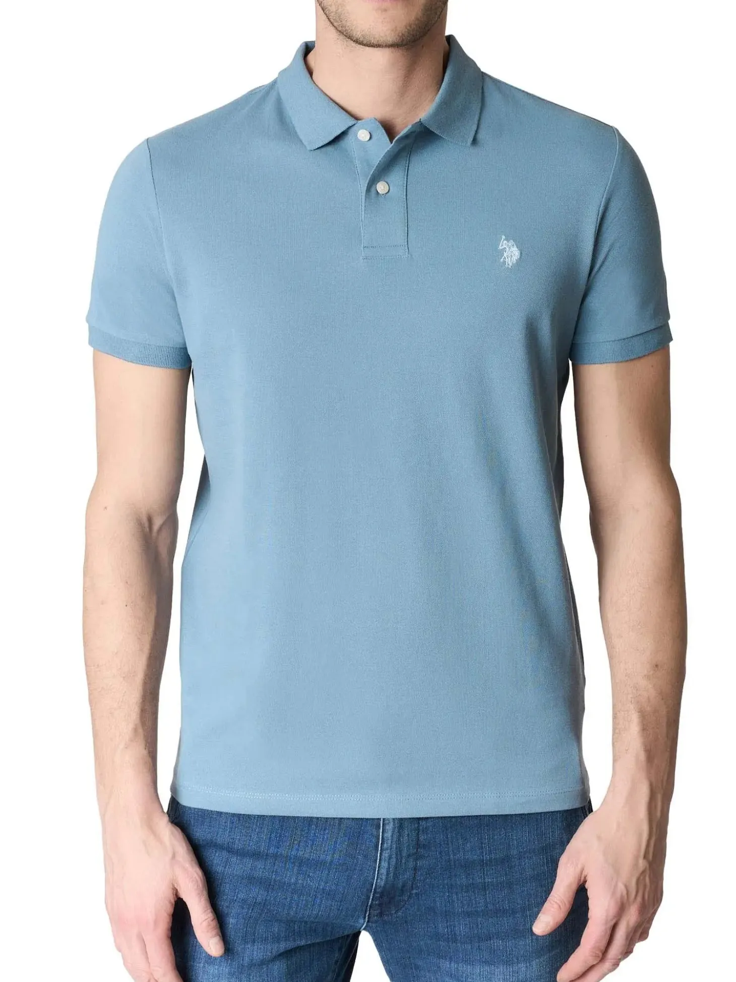 POLO UOMO - US POLO ASSN. BLU CHIARO - US43197036