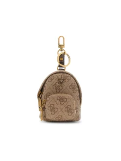 PORTA CHIAVI UOMO - GUESS BEIGE-MARRONE - RM5490 P6201
