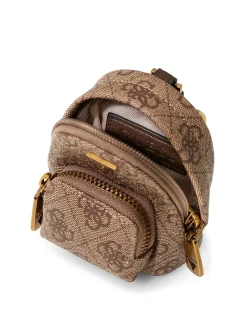 PORTA CHIAVI UOMO - GUESS BEIGE-MARRONE - RM5490 P6201