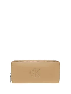 PORTAFOGLIO DONNA - CALVIN KLEIN BEIGE - LV04F1077G