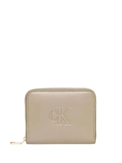 PORTAFOGLIO DONNA - CALVIN KLEIN TAUPE - LV04F1154G