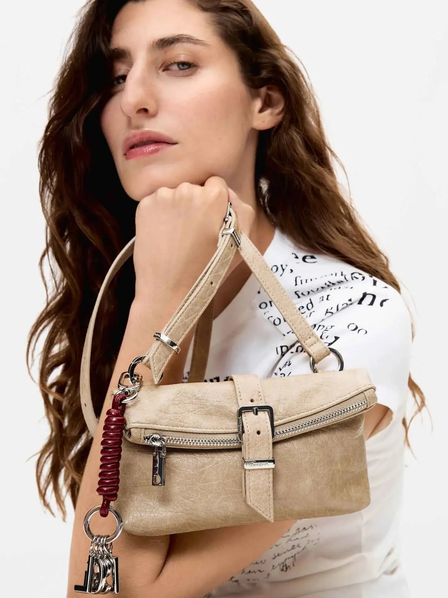 PORTAFOGLIO DONNA - DESIGUAL BEIGE - 26WAYP05