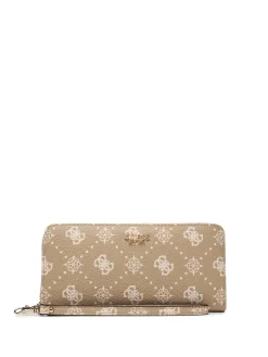 PORTAFOGLIO DONNA - GUESS BEIGE - SWGP98 98146