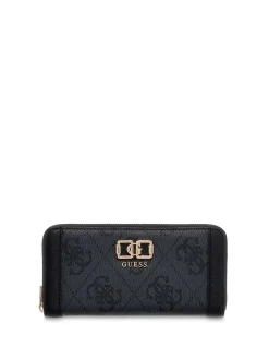 PORTAFOGLIO DONNA - GUESS CARBONE - SWOS99 01146