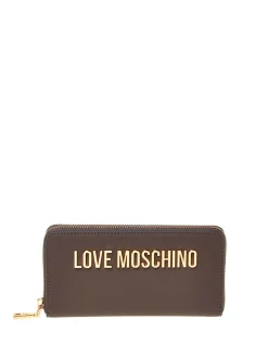 PORTAFOGLIO DONNA - LOVE MOSCHINO FANGO - JC5611PP1OKD0