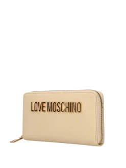 PORTAFOGLIO DONNA - LOVE MOSCHINO BURRO - JC5611PP1OKD0