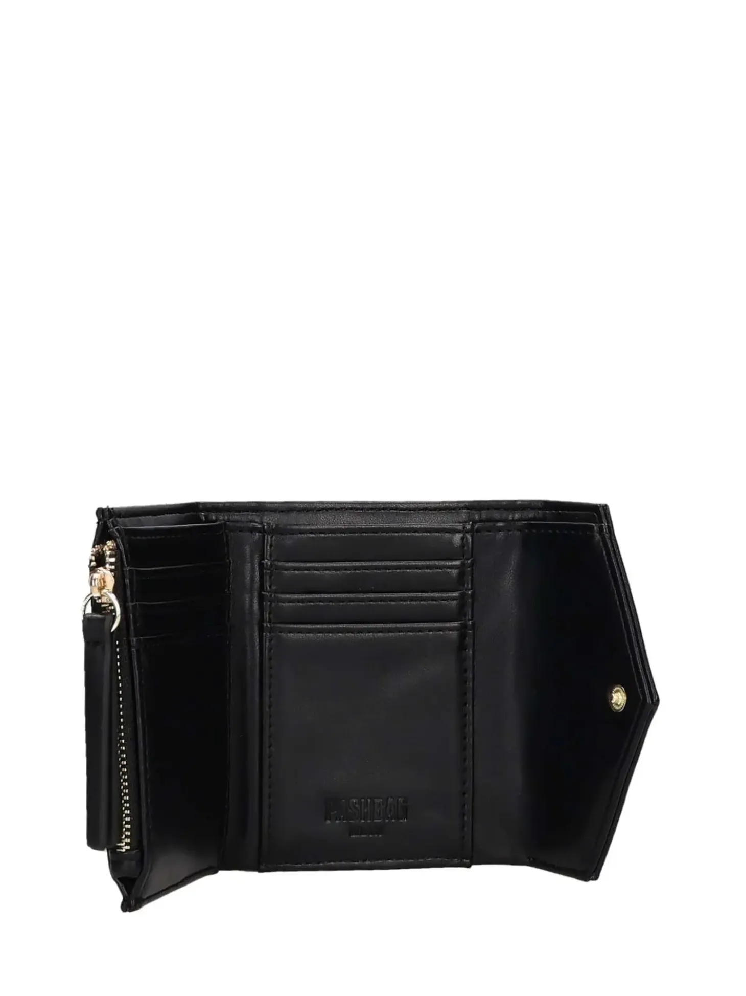 PORTAFOGLIO DONNA - PASH BAG NERO - 19754-MIS-S6A-P