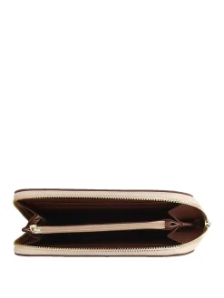 PORTAFOGLIO DONNA - POLLINI AVORIO-MARRONE - TE9001PP02Q11