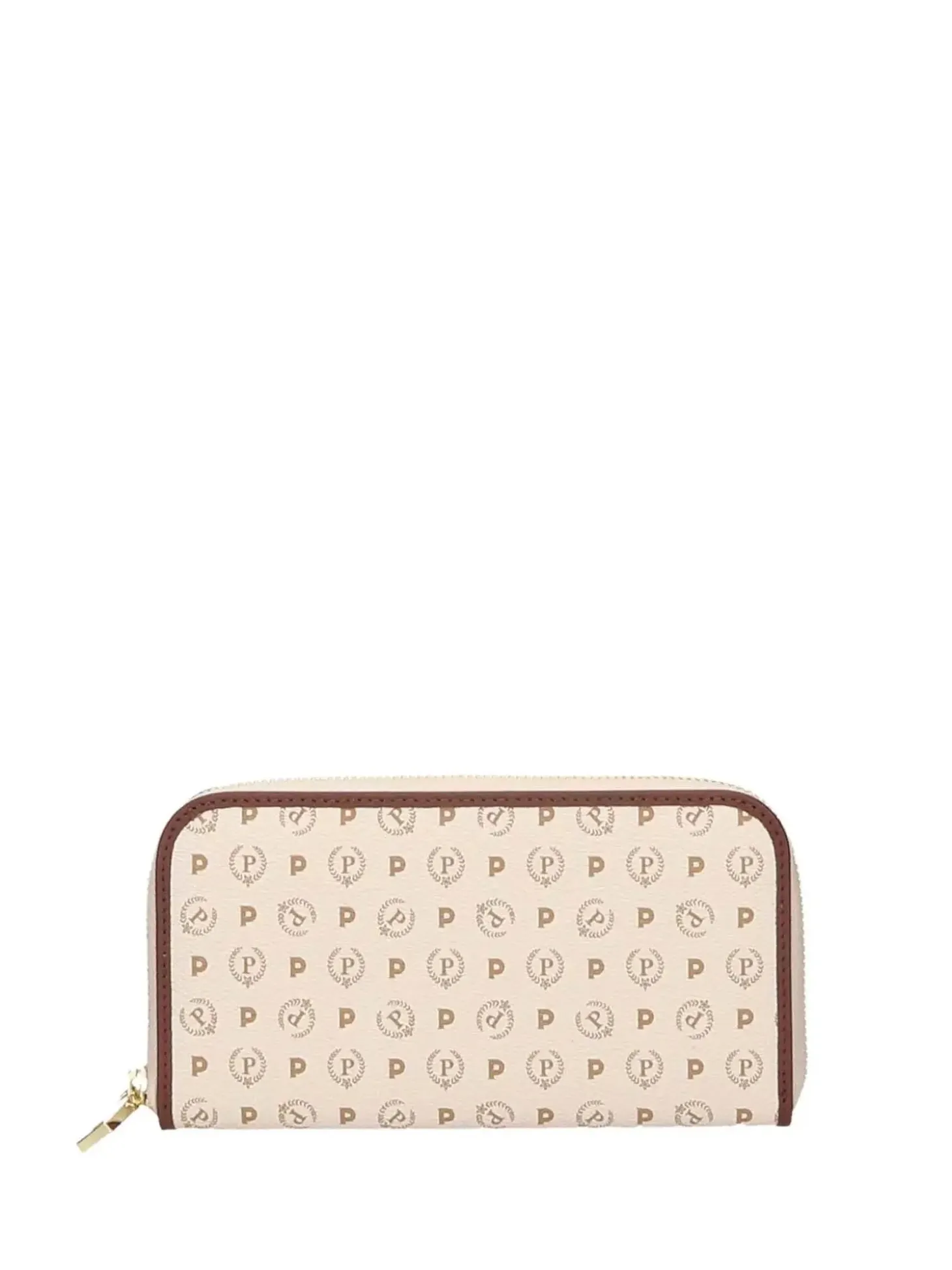 PORTAFOGLIO DONNA - POLLINI AVORIO-MARRONE - TE9001PP02Q11