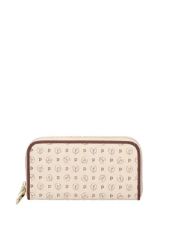 PORTAFOGLIO DONNA - POLLINI AVORIO-MARRONE - TE9002PP02Q11