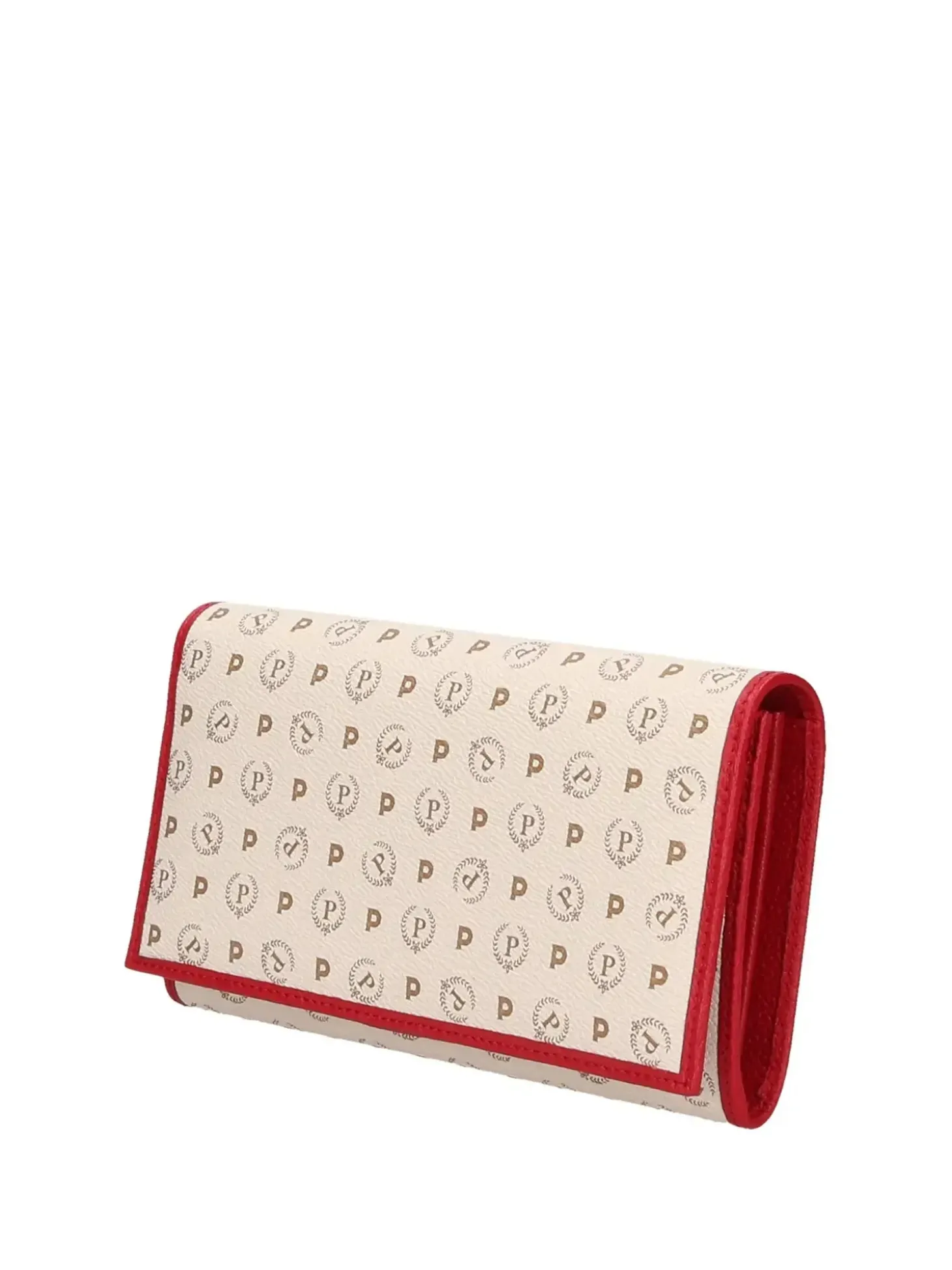 PORTAFOGLIO DONNA - POLLINI AVORIO-ROSSO - TE9000PP02Q11