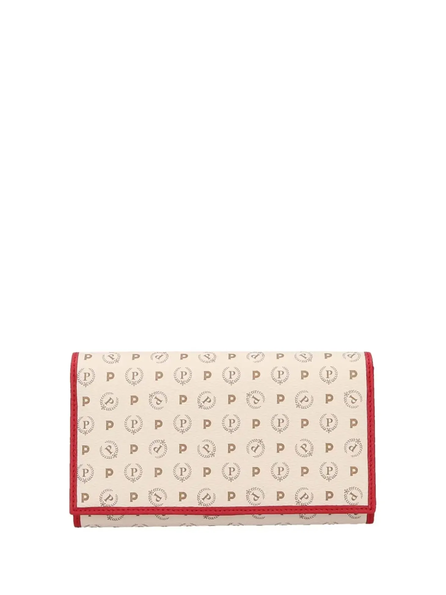 PORTAFOGLIO DONNA - POLLINI AVORIO-ROSSO - TE9000PP02Q11