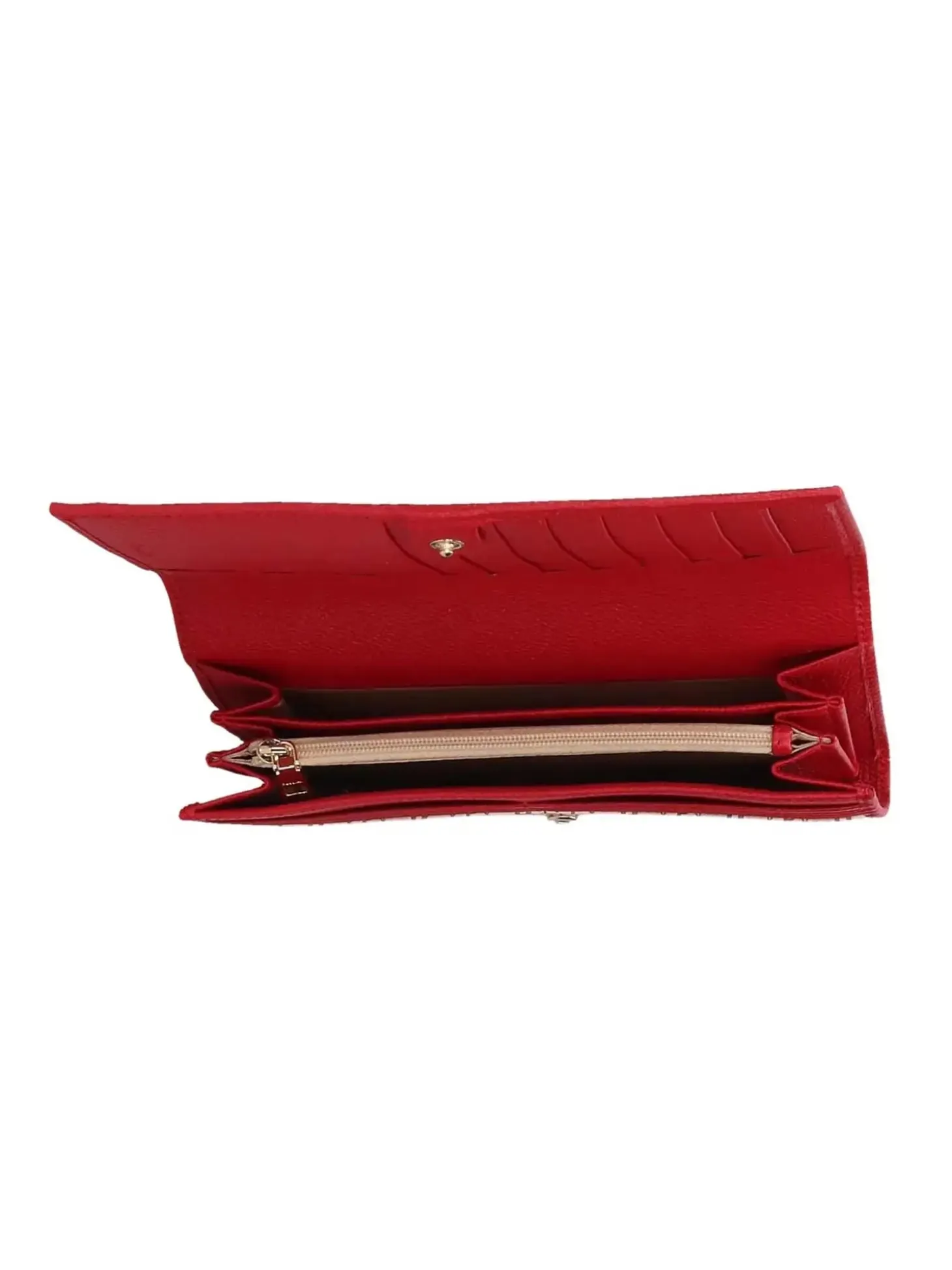 PORTAFOGLIO DONNA - POLLINI AVORIO-ROSSO - TE9000PP02Q11