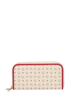 PORTAFOGLIO DONNA - POLLINI AVORIO-ROSSO - TE9002PP02Q11