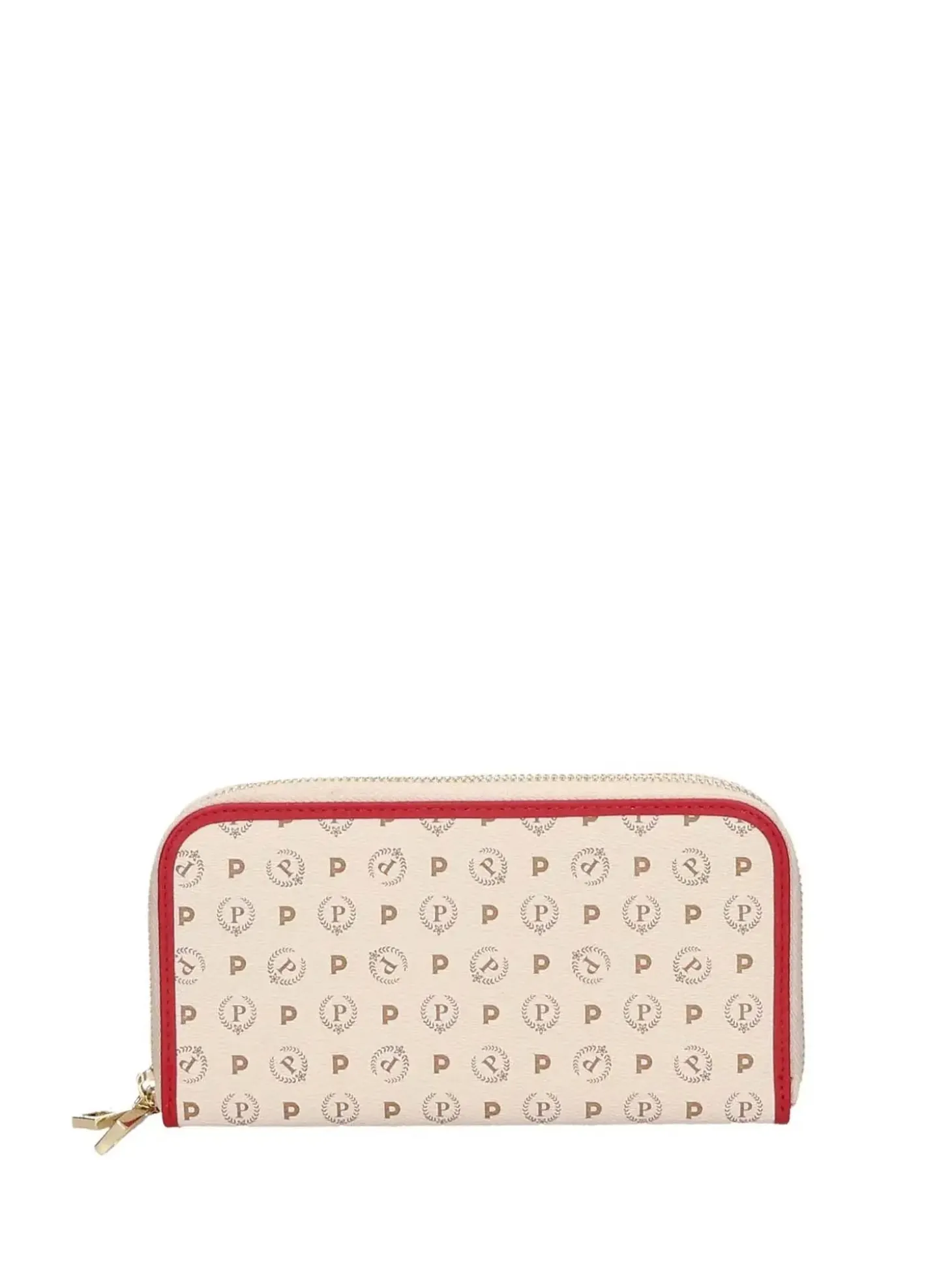 PORTAFOGLIO DONNA - POLLINI AVORIO-ROSSO - TE9002PP02Q11