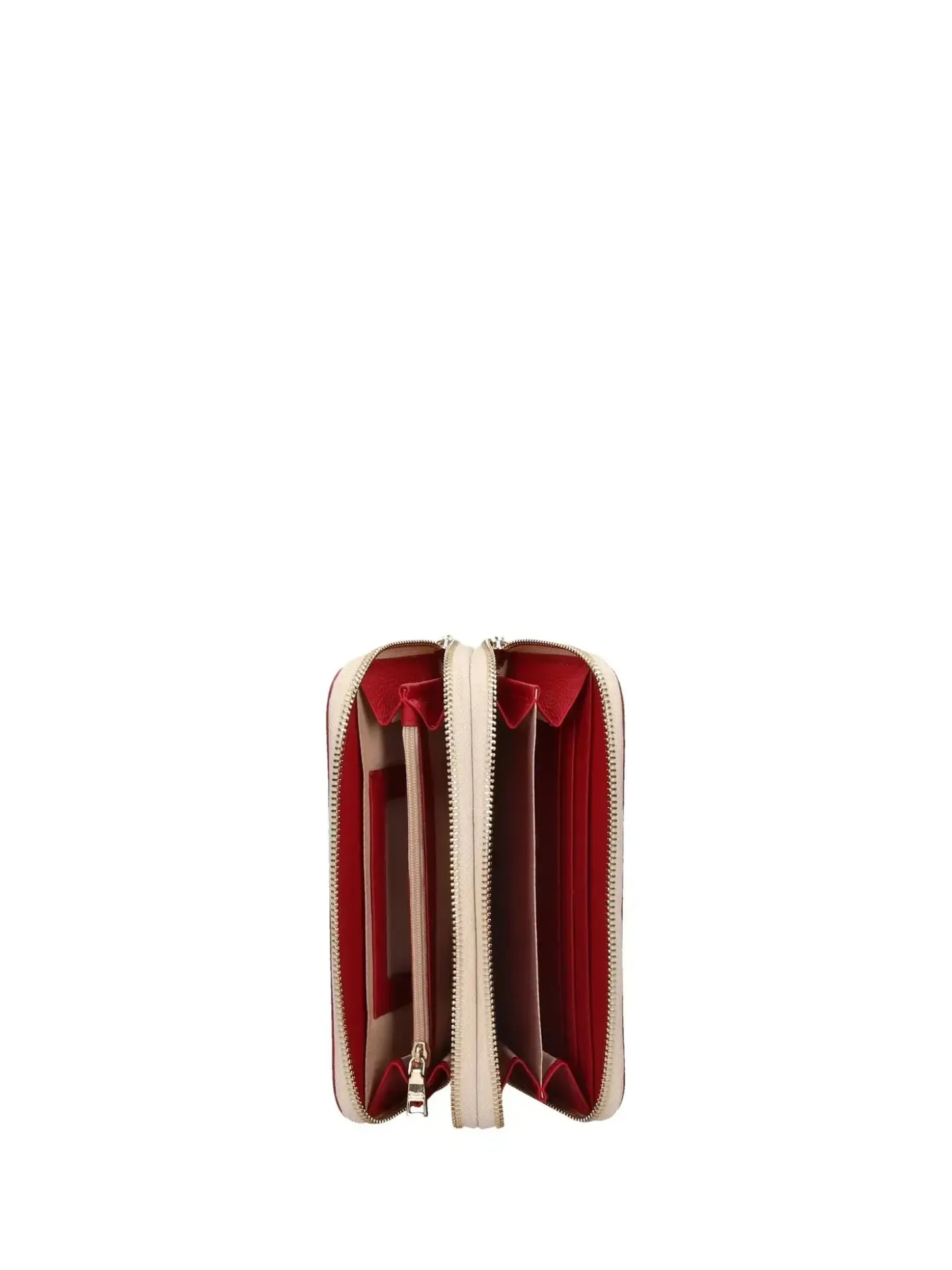 PORTAFOGLIO DONNA - POLLINI AVORIO-ROSSO - TE9002PP02Q11