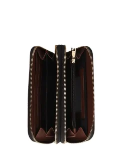 PORTAFOGLIO DONNA - POLLINI NERO-MARRONE - TE9002PP02Q11