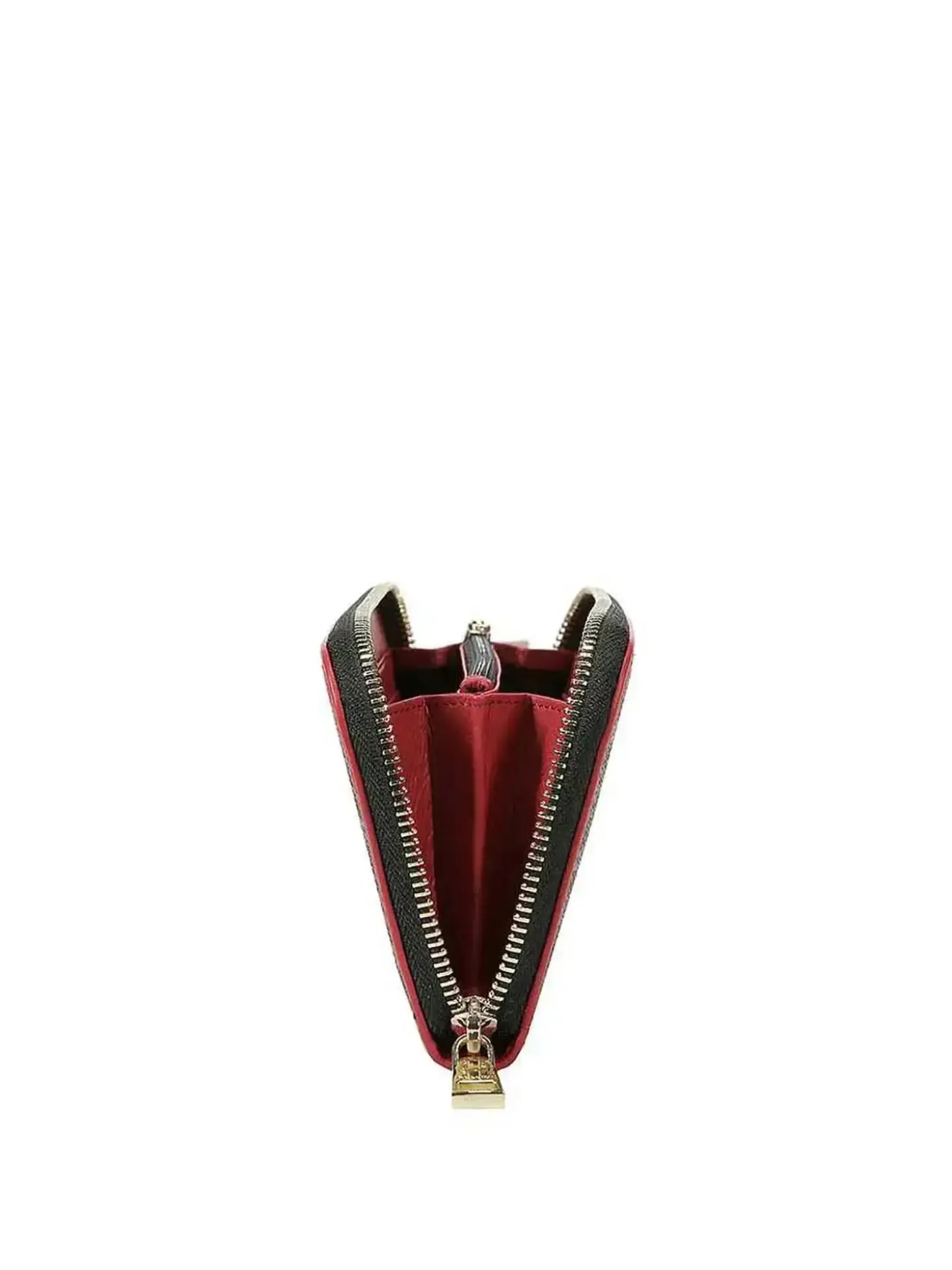 PORTAFOGLIO DONNA - POLLINI NERO-ROSSO - TE9001PP02Q11