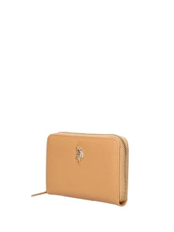 PORTAFOGLIO DONNA - US POLO ASSN. CAMEL - WEUJE8659WVP