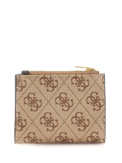 PORTAFOGLIO UOMO - GUESS BEIGE-MARRONE - SMMALO LEA03