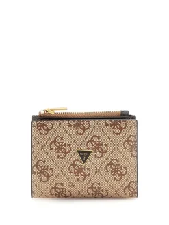 PORTAFOGLIO UOMO - GUESS BEIGE-MARRONE - SMMALO LEA03