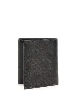 PORTAFOGLIO UOMO - GUESS NERO - SMVELE LEA22