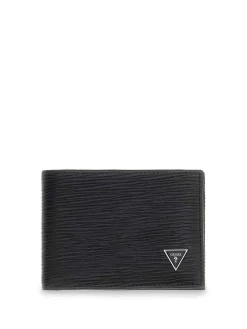 PORTAFOGLIO UOMO - GUESS NERO - SMMIPR LEA92